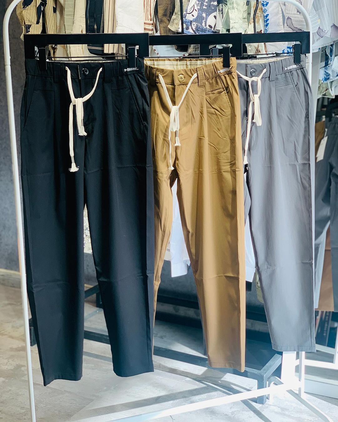 Track pants available